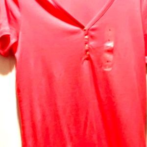 Gap vneck tshirt - pink